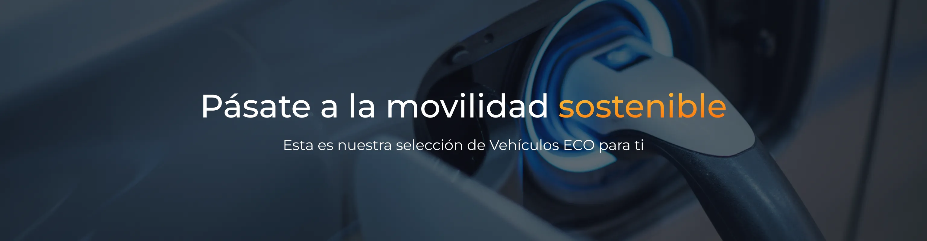 Vehículos Eco banner - Movilidad Sostenible